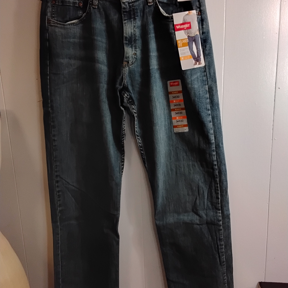 Wrangler Men's Blue Jeans